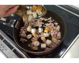 豚ちくわとじゃがバターカレー風味★動画★作り方8写真