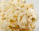 梅酢和えごはんのシンプル錦糸玉子盛り作り方2写真