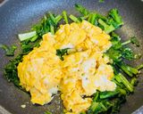 卵たっぷり小松菜の中華炒め作り方4写真