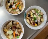 簡単コク旨オイ味噌味ツナ根菜茄子野菜炒め作り方14写真