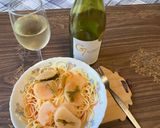 カブとベーコンのトマトスープパスタ作り方10写真
