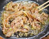 とろとろ豚バラねぎ塩レモン炒め定食🤩🍚作り方4写真