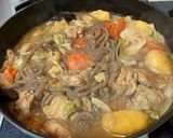 旨みたっぷり！鶏キャベツ肉じゃが作り方14写真