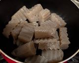 こんにゃくとさつま揚げの煮物作り方2写真