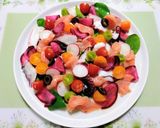 母の日おもてなしサーモン蛸カルパッチョ作り方7写真