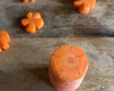 梅にんじん:にんじんの飾り切り作り方2写真
