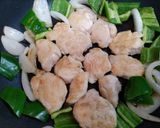 簡単今夜の夕飯！ピーマン鶏ささみ生姜焼き作り方7写真