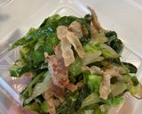 【食材使い切り】春キャベツ外葉のキンピラ作り方7写真