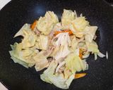 キムチ焼うどん作り方5写真