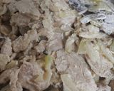 鶏むね肉と白菜のクリームスープパスタ作り方5写真