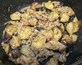 なすと豚こまの味噌炒め作り方6写真