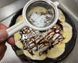 餃子の皮の花びらチョコマシュマロピッツァ作り方8写真