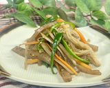 ヘルシー🤗こんにゃくと野菜の絶品きんぴら作り方13写真