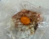 蒸篭でふんわり⭐︎ヘルシー鶏シュウマイ作り方2写真