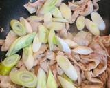 五右衛門再現 明太子と豚と高菜のパスタ作り方4写真