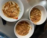 肉無チクワクリーミー味噌デミ味野菜炒め作り方9写真