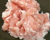 豚肉とコーンの炒めごはん作り方1写真