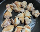 今日の晩御飯！鶏肉のごま照り焼き作り方3写真