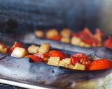 10分！トロトロなすのトマトチーズ焼き♪作り方4写真