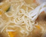 白だしで山梨のほうとう鍋うどん☆風邪の時作り方1写真