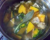 かぼちゃと鶏もも肉のトロトロブイヨン煮♪作り方5写真
