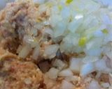美味♫鶏胸肉でヘルシーハンバーグ作り方2写真