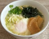 即席麺🍜に乾燥わかめ1mg作り方6写真