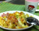 ポテトとベーコンのチーズ焼き♪作り方5写真