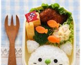 簡単♪白ねこちゃん＊キャラ弁作り方4写真