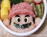 キャラ弁☆スーパーマリオ☆マリオ作り方9写真