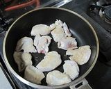チキンとリンゴのソテー・バルサミコソース作り方3写真