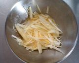 オレンジ色スープ☆にんじんラーメン作り方3写真