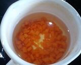 オレンジ色スープ☆にんじんラーメン作り方2写真