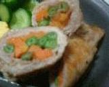 豚肉と野菜の梅ロール作り方11写真