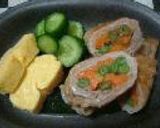 豚肉と野菜の梅ロール作り方12写真