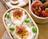 キャラ弁❤節分に✿茹で卵de黄鬼くん✿作り方6写真