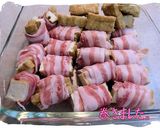 厚揚げの豚バラ肉巻き　味噌風味♪作り方1写真