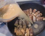 厚揚げの豚バラ肉巻き　味噌風味♪作り方3写真