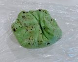 絶品✨可愛い🩵チョコミントメロンパン作り方9写真