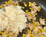 豚肉とコーンの炒めごはん作り方4写真