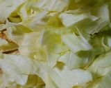 キャベツとおさかなソーセージのスープ作り方1写真