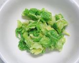 簡単♪キャベツの焼きのり和えナムル風作り方2写真