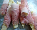 ポテトの豚肉巻＊カレー風味作り方1写真