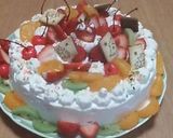 ハッピー☆デコレーションケーキ作り方9写真