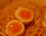 ✿アツアツつけ麺に♪半熟の味付け玉子✿作り方7写真