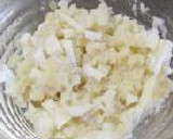 とろとろ餅入り蓮根まんじゅう作り方1写真