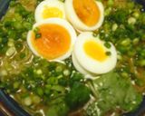 茹で卵入り煮麺！作り方10写真
