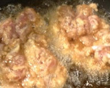 鶏モモ肉の１枚唐揚げたっぷり甘酢あんがけ作り方5写真