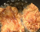 鶏モモ肉の１枚唐揚げたっぷり甘酢あんがけ作り方6写真