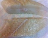簡単♫カレイのムニエル エリンギソース作り方1写真